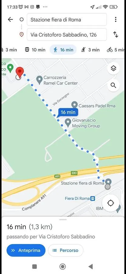 Appartamento Fiera Di Roma E Aereoporto Fiumicino Italia